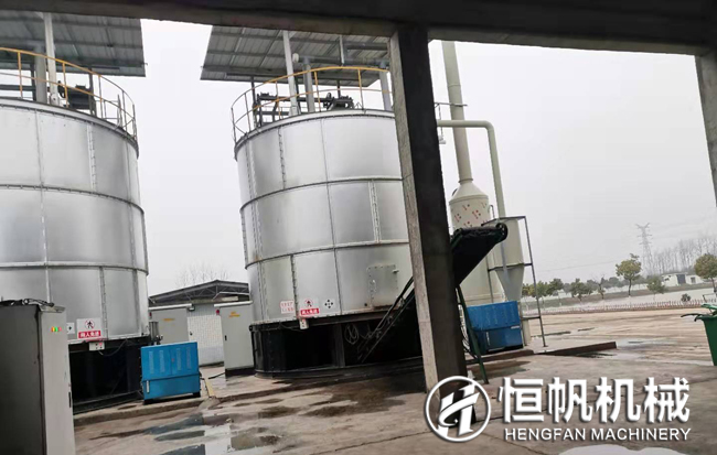 養(yǎng)殖場(chǎng)糞便如何發(fā)酵?怎么利用秸稈和畜禽糞堆制成有機(jī)肥?(圖3) 有機(jī)肥發(fā)酵罐