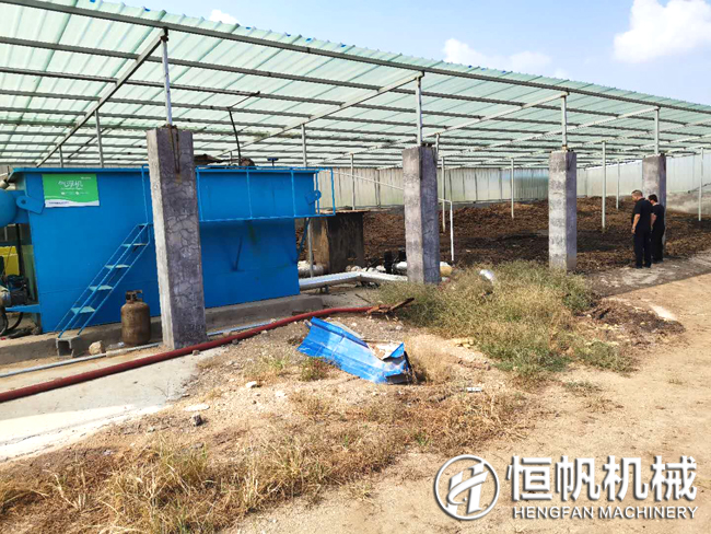 投資小型雞糞有機肥生產線一共需要投資多少錢?(圖3) 雞糞有機肥生產線場地規劃